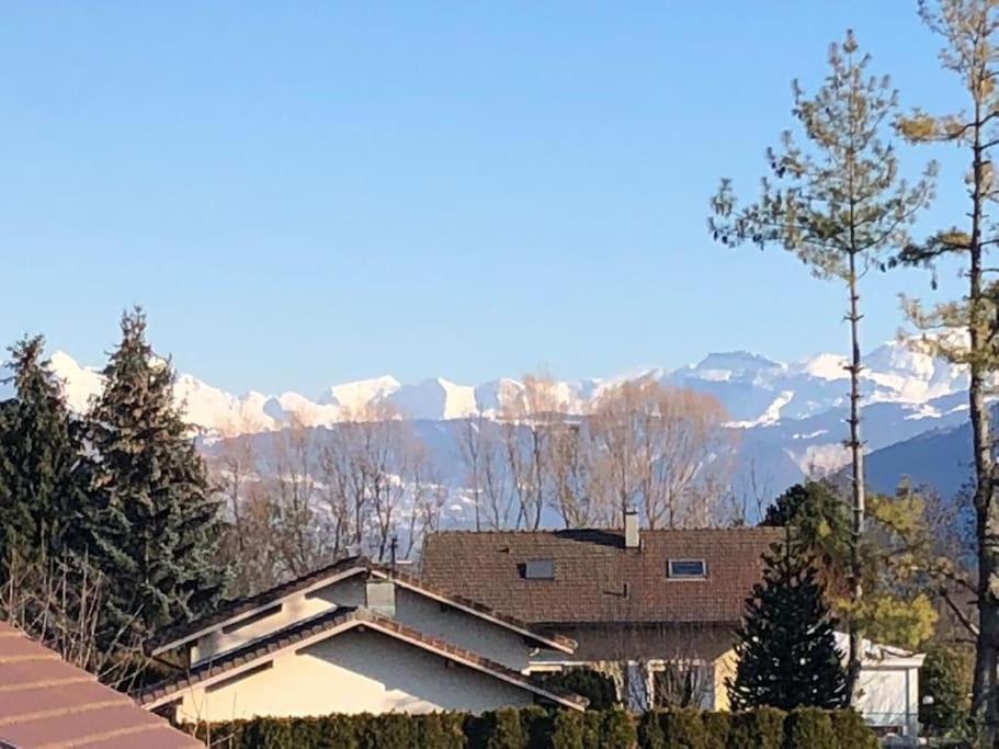 Appartement Belle Vue Sur Les Montagnes Saint-Pierre-en-Faucigny 외부 사진